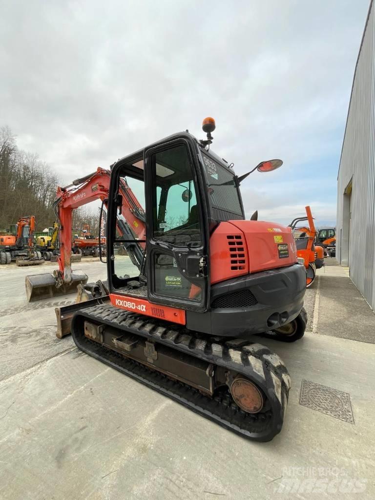 Kubota KX 080-4 Midikoparki  7t - 12t