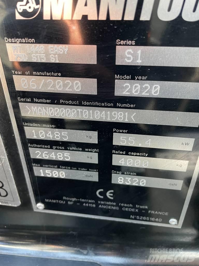 Manitou MT 1440 EASY Ładowarki teleskopowe