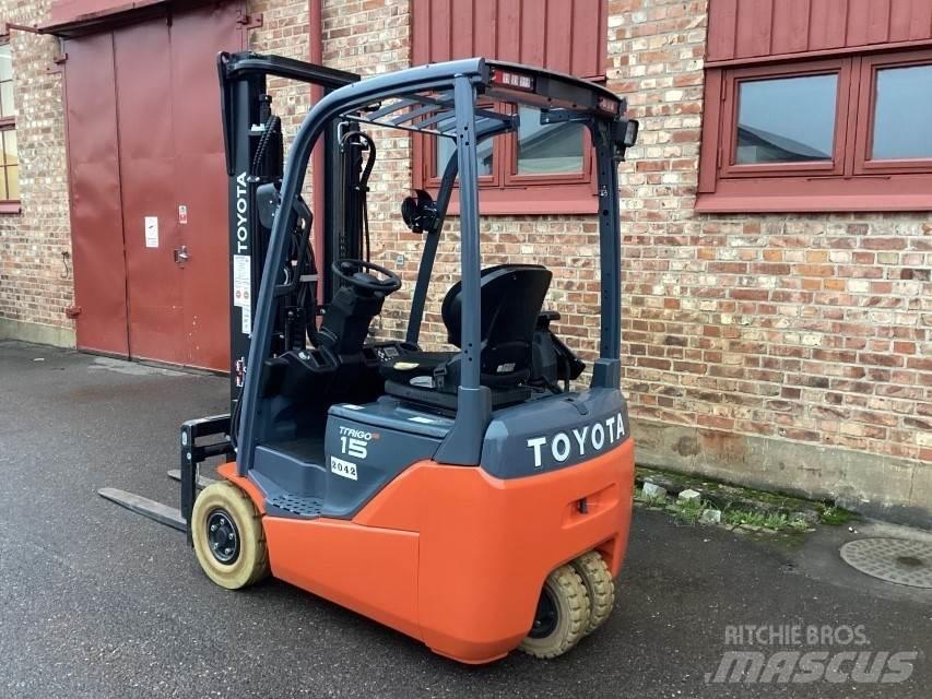 Toyota 8FBE15T Wózki elektryczne