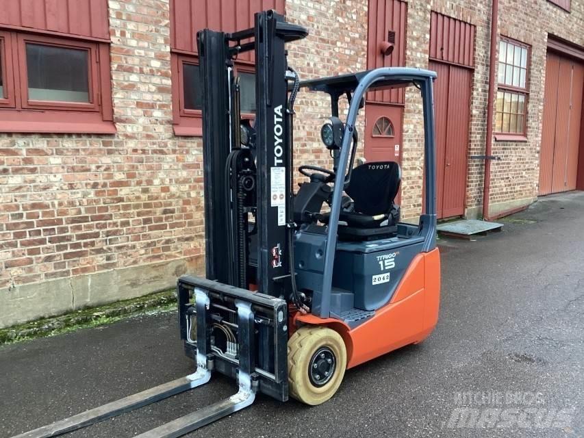 Toyota 8FBE15T Wózki elektryczne