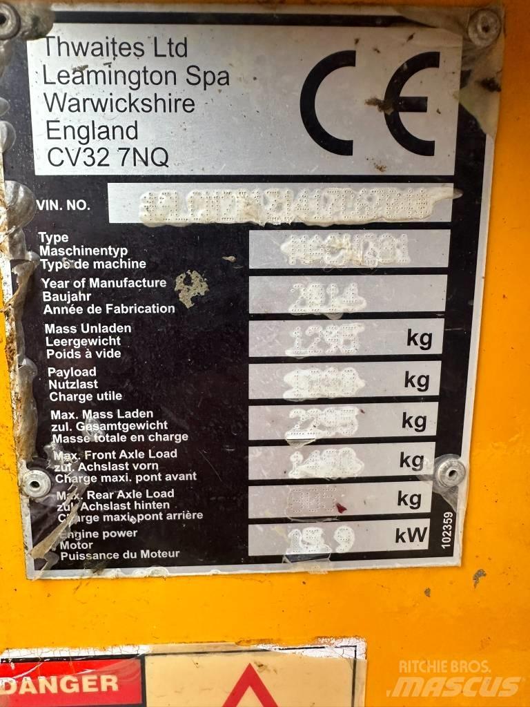 Thwaites 1 ton Wozidła kolebkowe
