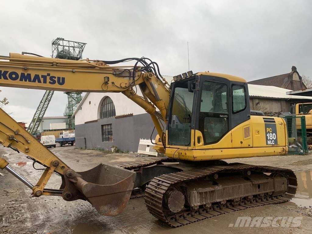 Komatsu PC 180 NLC 7 Mosty, wały i osie