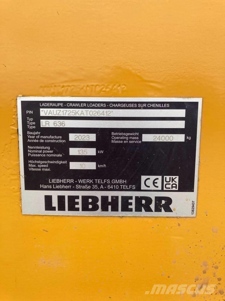 Liebherr LR 636 Ładowarki gąsienicowe