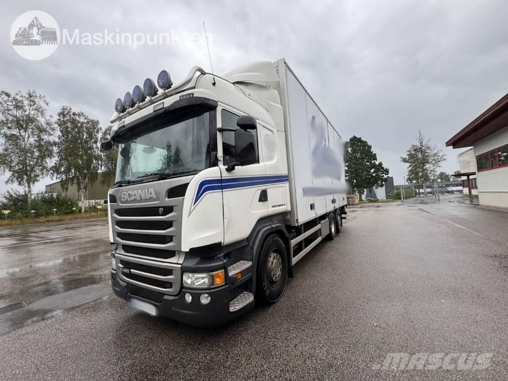 Scania R 490 Samochody ciężarowe ze skrzynią zamkniętą