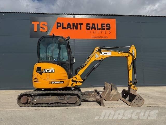 JCB 8025 ZTS Minikoparki