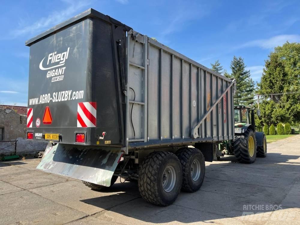Fliegl ASW 271 Platformy / Naczepy z otwieranymi burtami