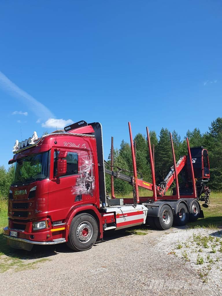 Scania R 650 Samochody do przewozu drewna