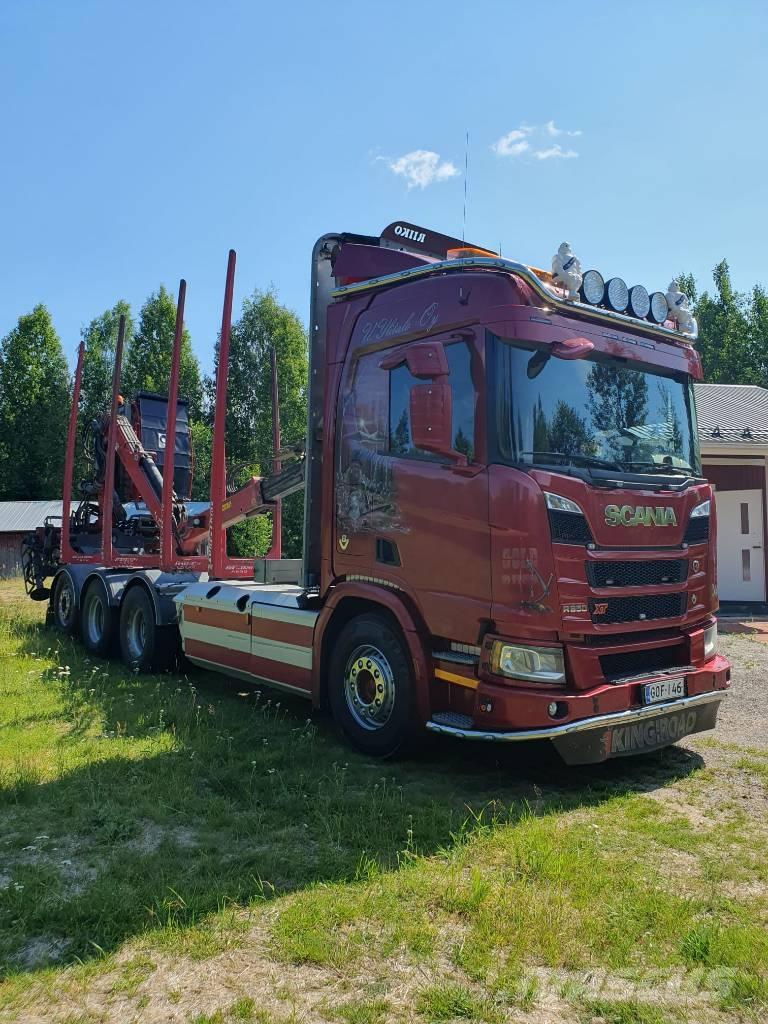 Scania R 650 Samochody do przewozu drewna