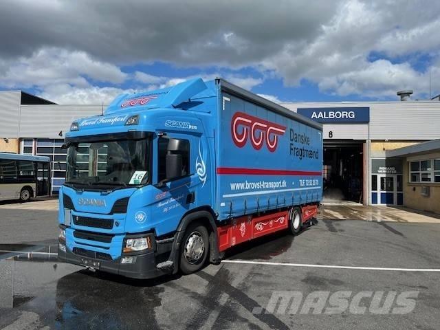 Scania P 370 Ciężarówki firanki
