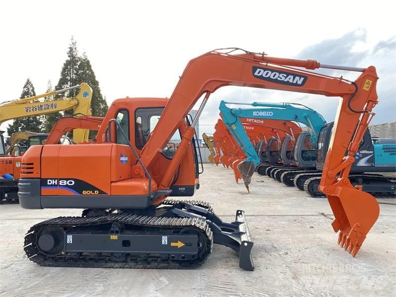 Doosan DH80G Koparki gąsienicowe