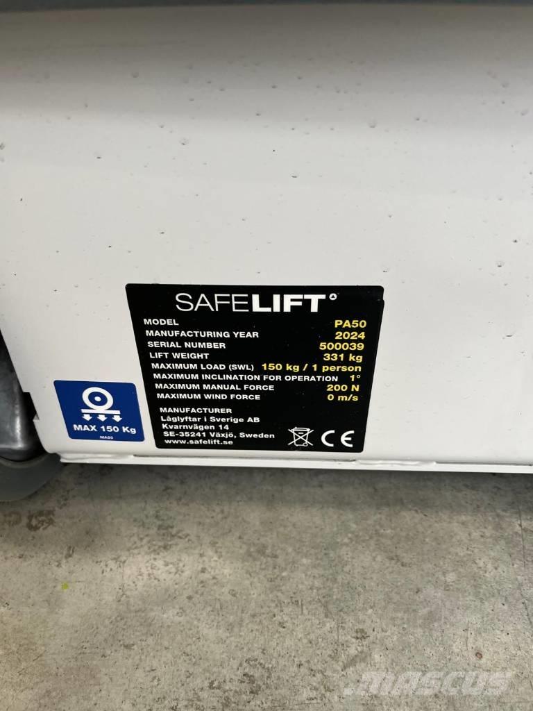 Safelift PA50 Maszyny budowlane - Inne
