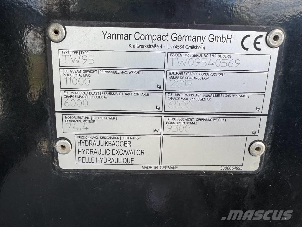 Yanmar / Schaeff TW95 Koparki kołowe