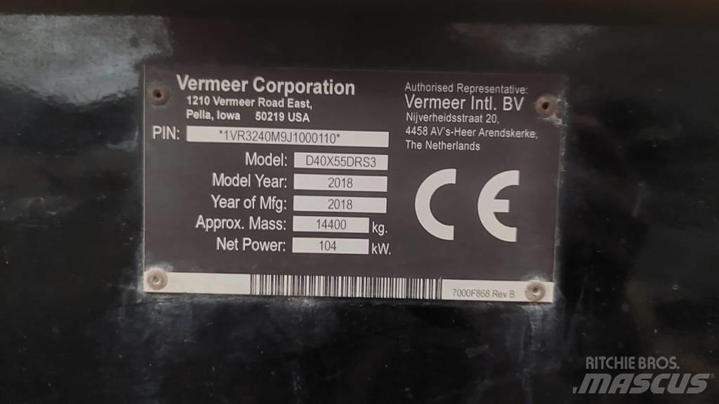 Vermeer D40x55DR S3 Wiertnice horyzontalne