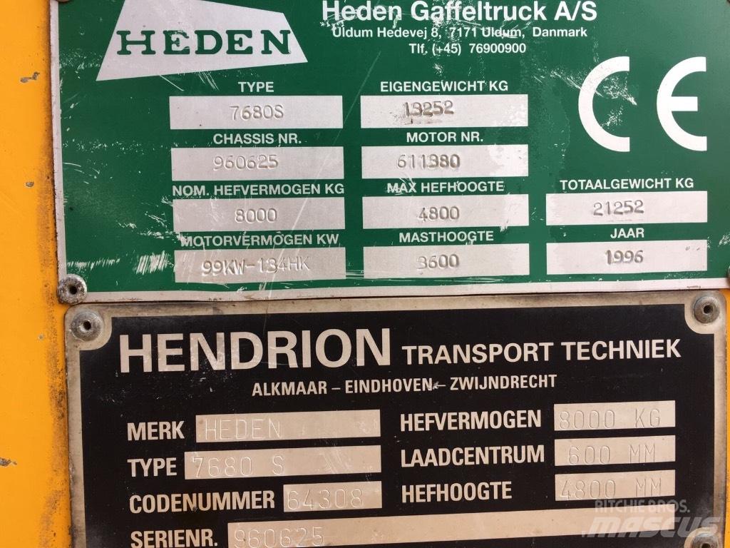Heden 7680S Wózki Diesla