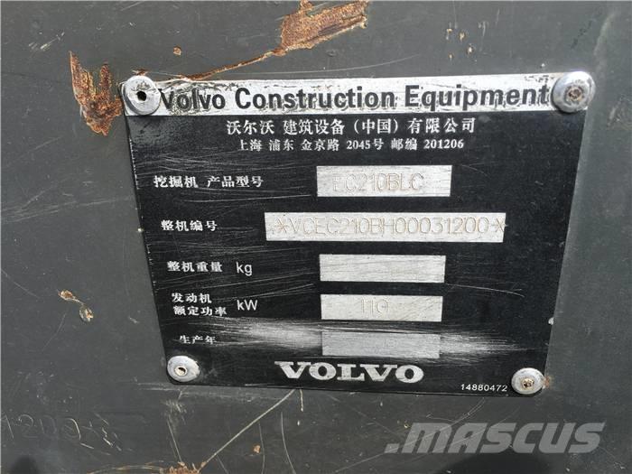 Volvo EC 210 B LC Koparki gąsienicowe