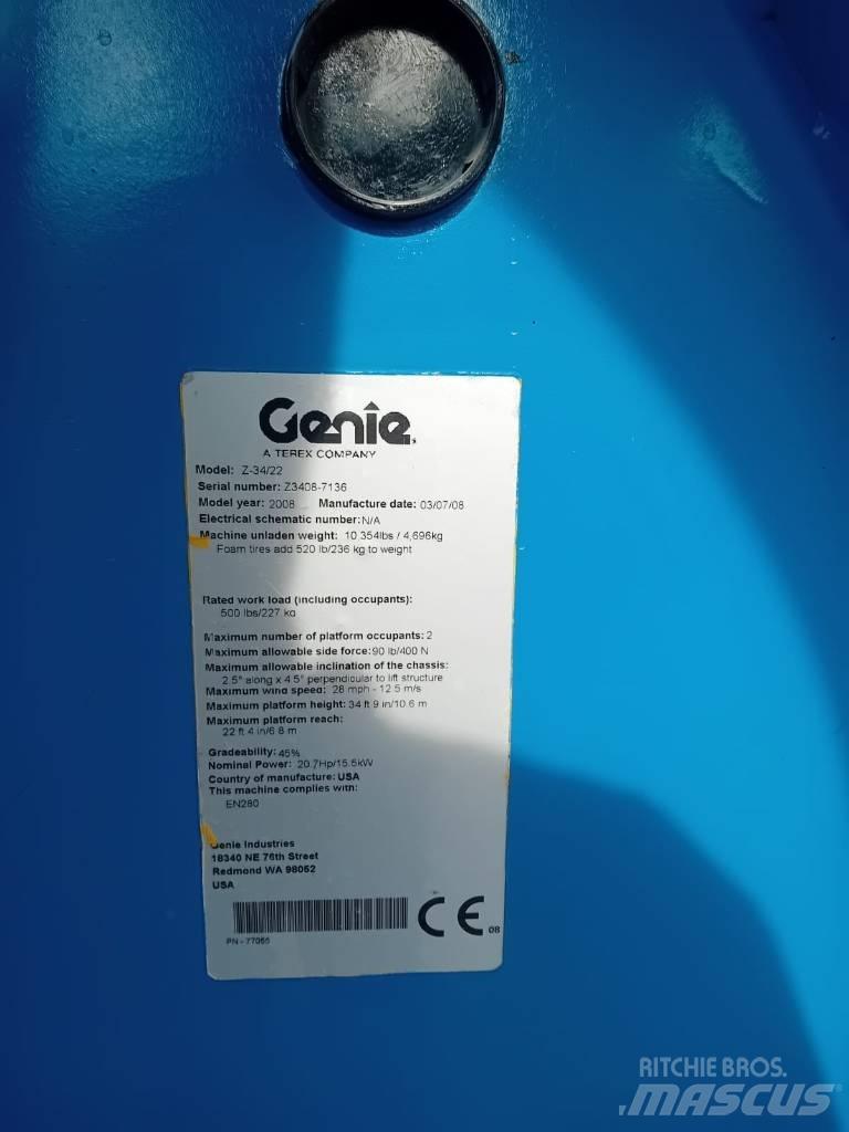 Genie Z 34/22 N Podnośniki przegubowe