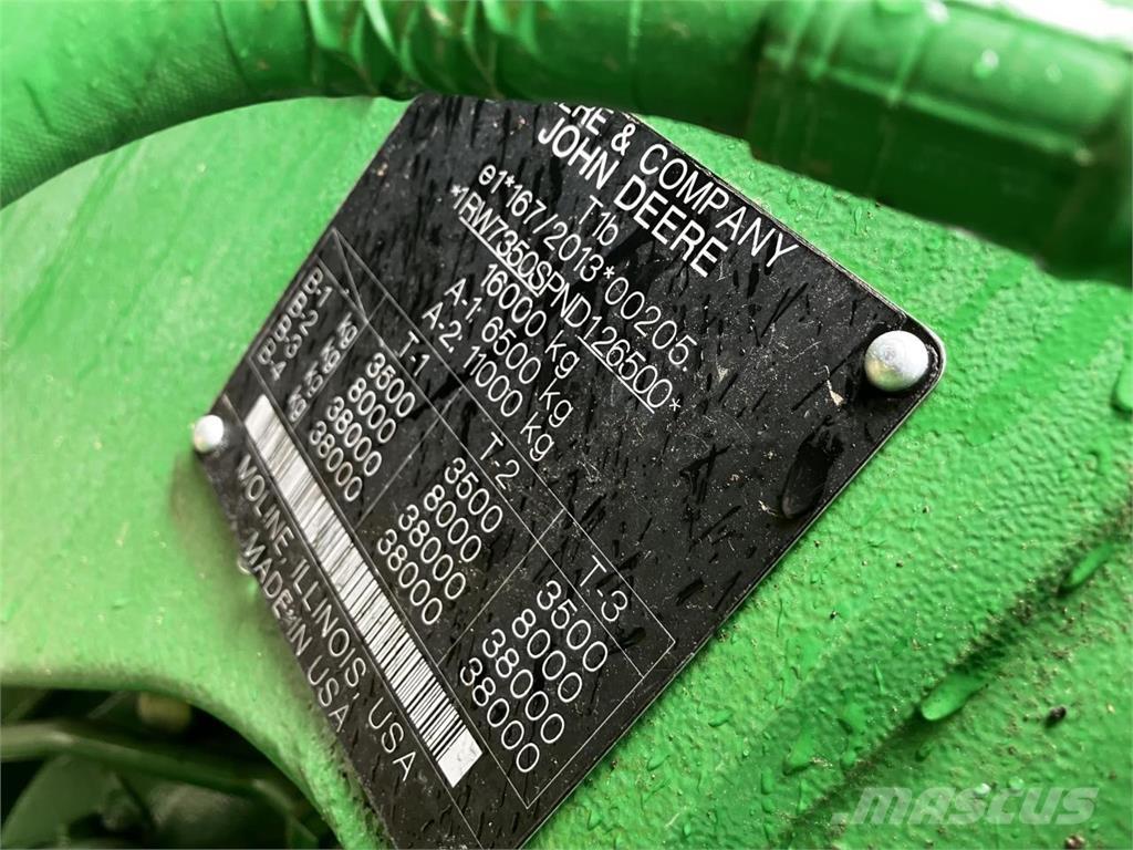 John Deere 7R 350 Ciągniki rolnicze