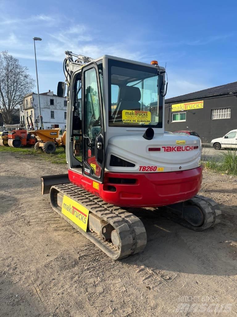 Takeuchi TB260 Minikoparki