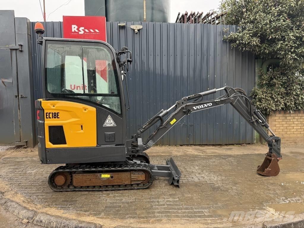 Volvo EC 18 E Minikoparki