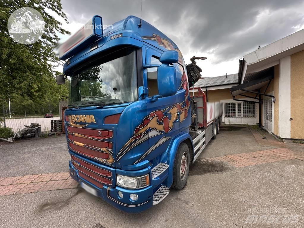 Scania G 490 Żurawie samochodowe