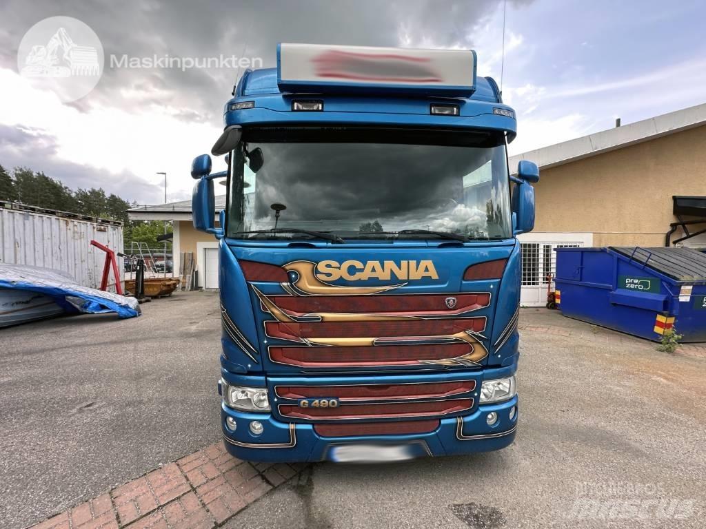 Scania G 490 Żurawie samochodowe