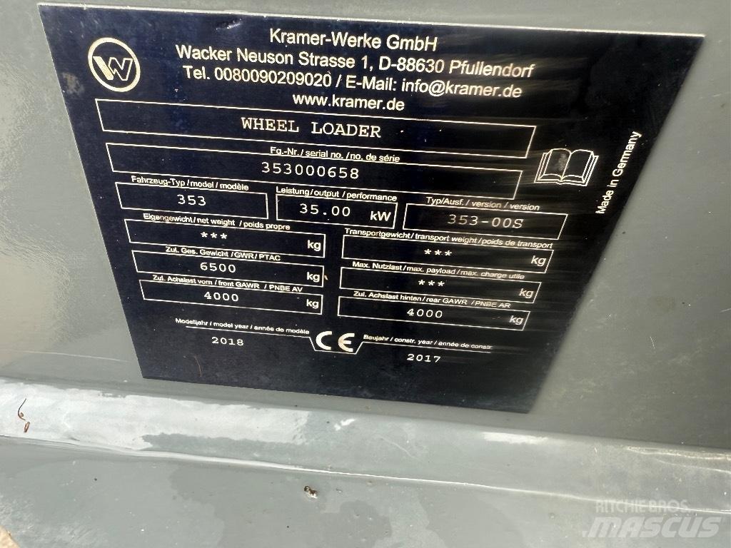 Kramer 5075 Ładowarki kołowe