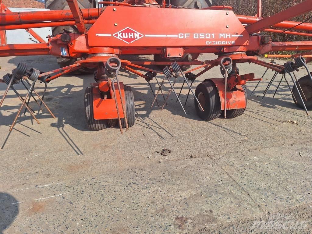 Kuhn GF 8501 M H Zgrabiarki i przetrząsacze