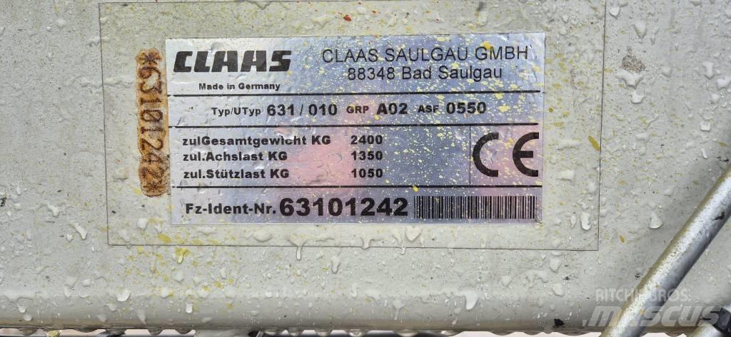 CLAAS Volto 1320 T Zgrabiarki i przetrząsacze