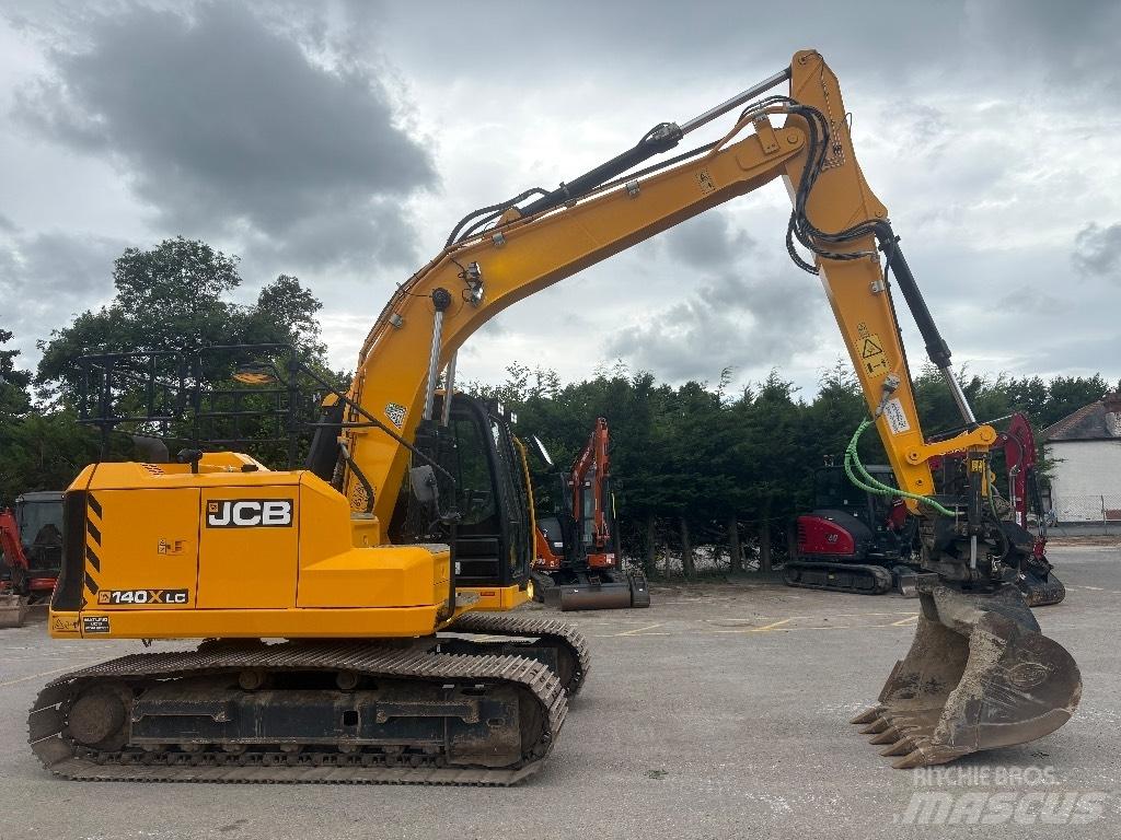 JCB 140X Steelwrist Koparki gąsienicowe