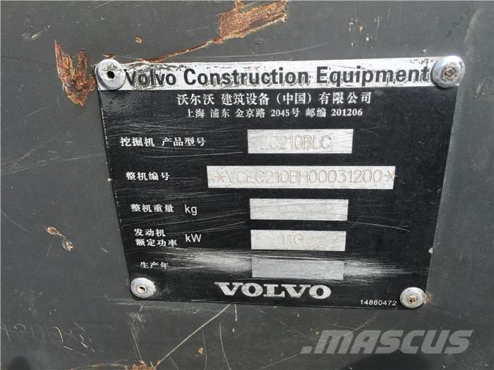 Volvo EC 210 B LC Koparki gąsienicowe