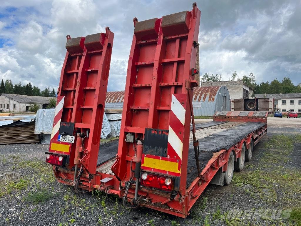 King GTS 44/3 Naczepy niskopodłogowe