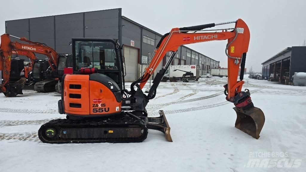 Hitachi ZX 55 U-5 Minikoparki
