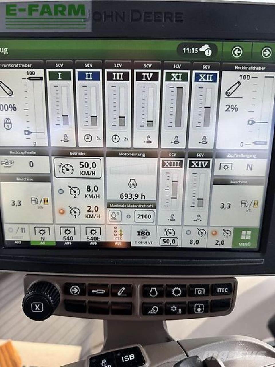 John Deere 6r150 Ciągniki rolnicze