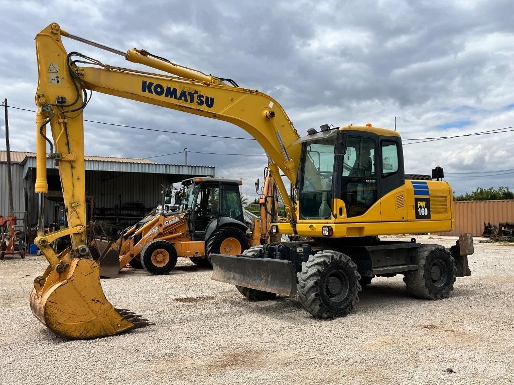 Komatsu PW 160 Koparki kołowe