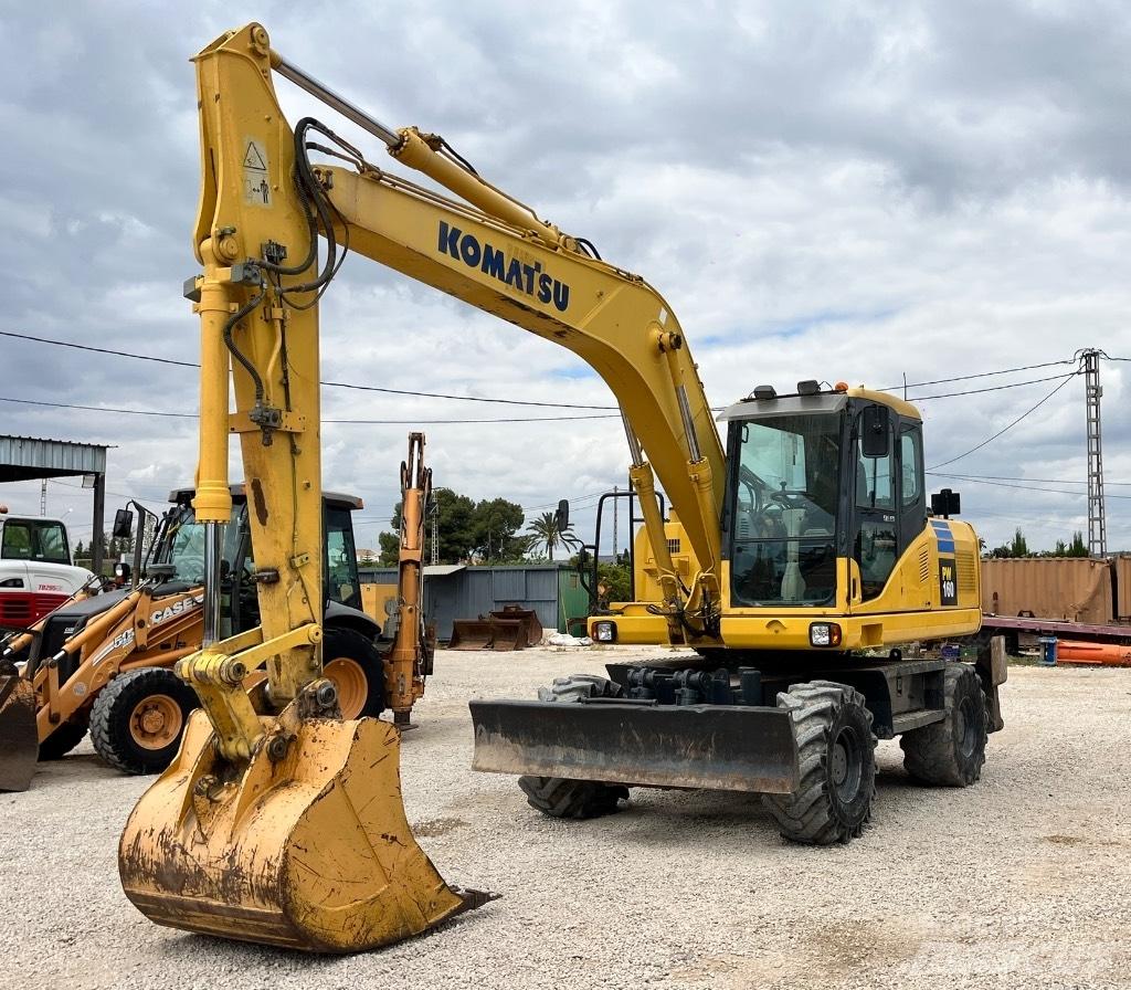 Komatsu PW 160 Koparki kołowe