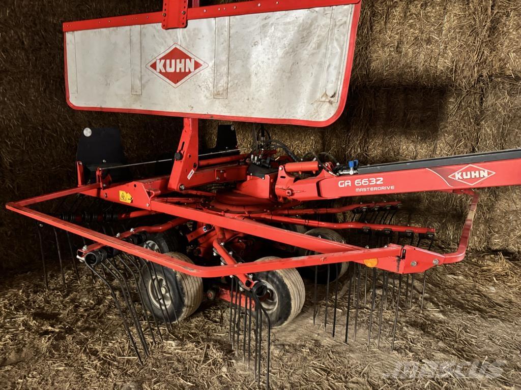 Kuhn GA 6632 + Ciągnikowe żniwiarki pokosowe