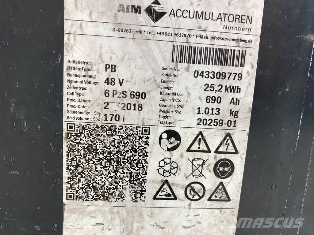 AIM 48V 690Ah Akumulatory