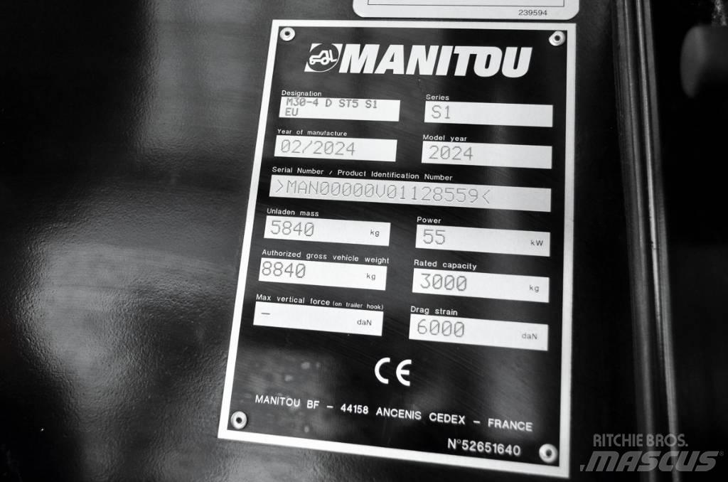Manitou M 30-4 Wózki Diesla