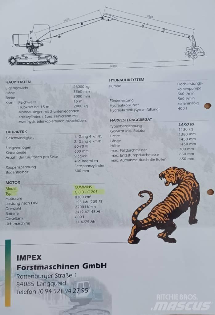 Impex Königstiger Harwestery