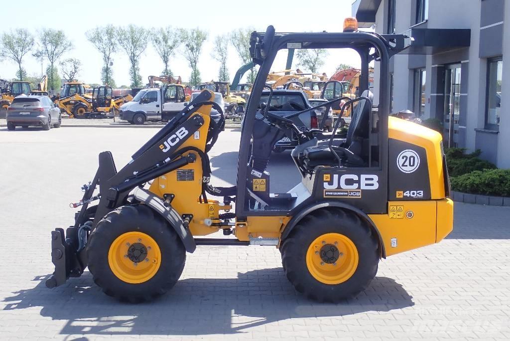 JCB 403 Ładowarki wielofunkcyjne