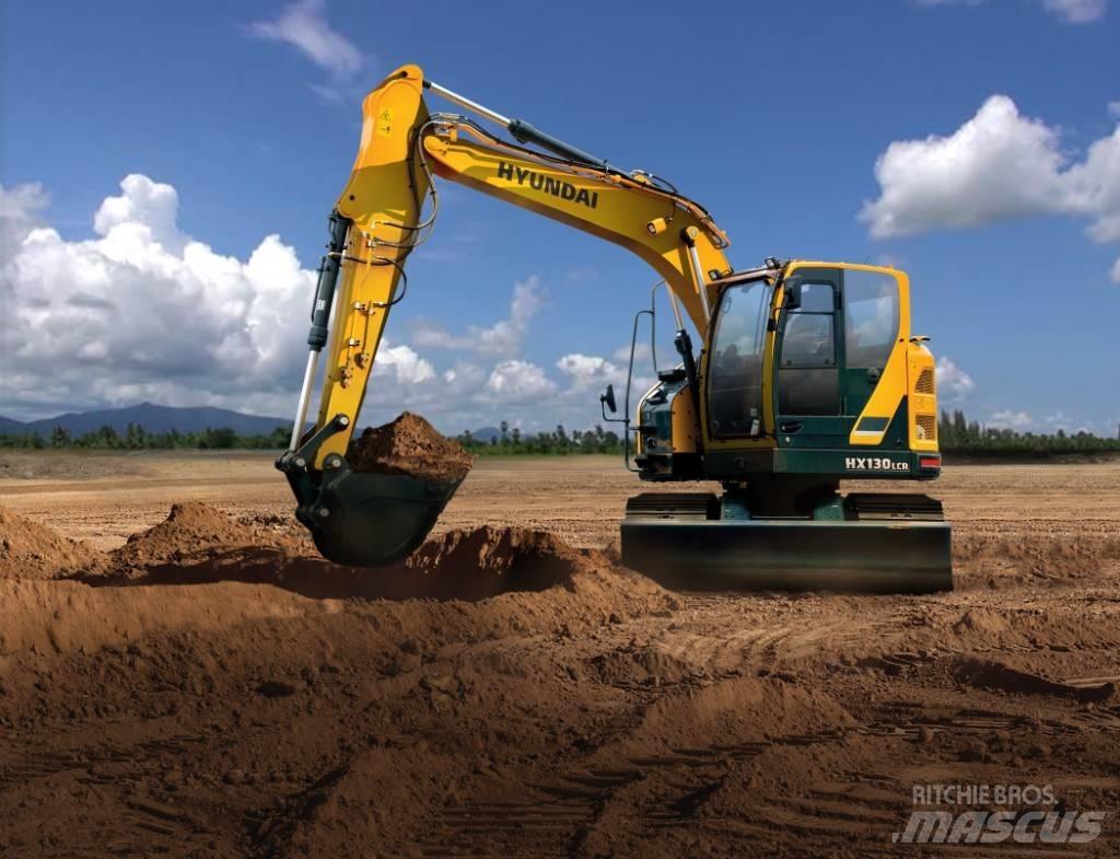 Hyundai HX130LCRD Koparki gąsienicowe