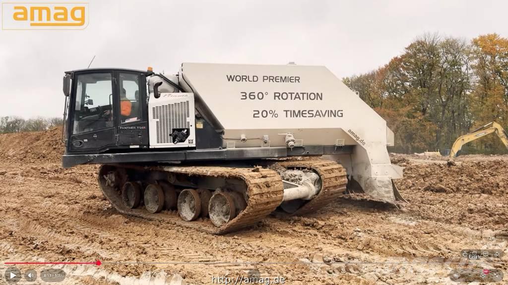 Prinoth Panther T14R Recyklery do asfaltu