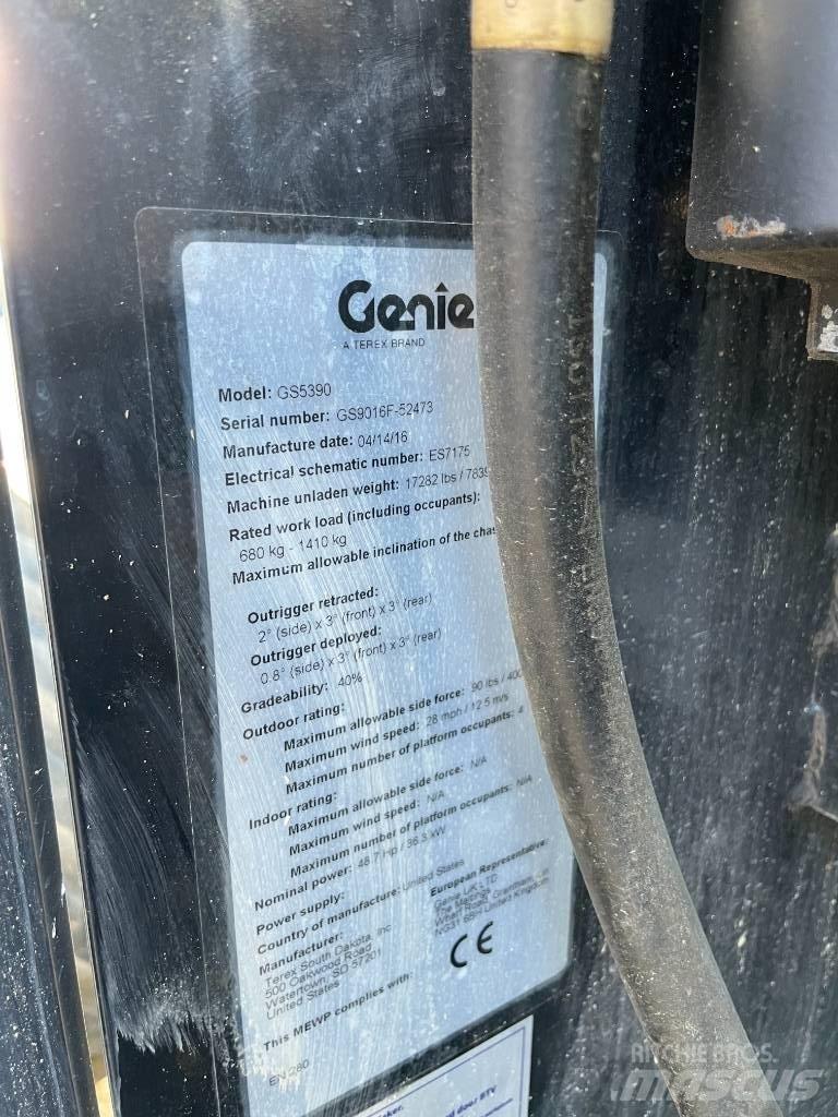 Genie 5390RT Podnośniki nożycowe