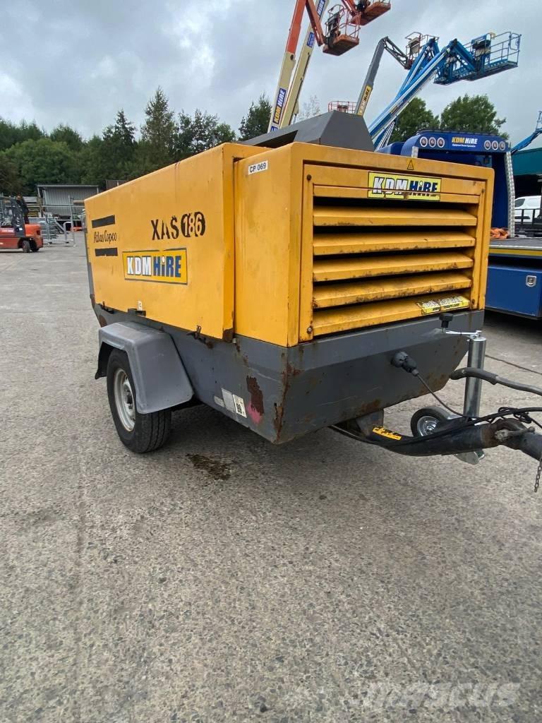 Atlas Copco XAS 186 Kompresory
