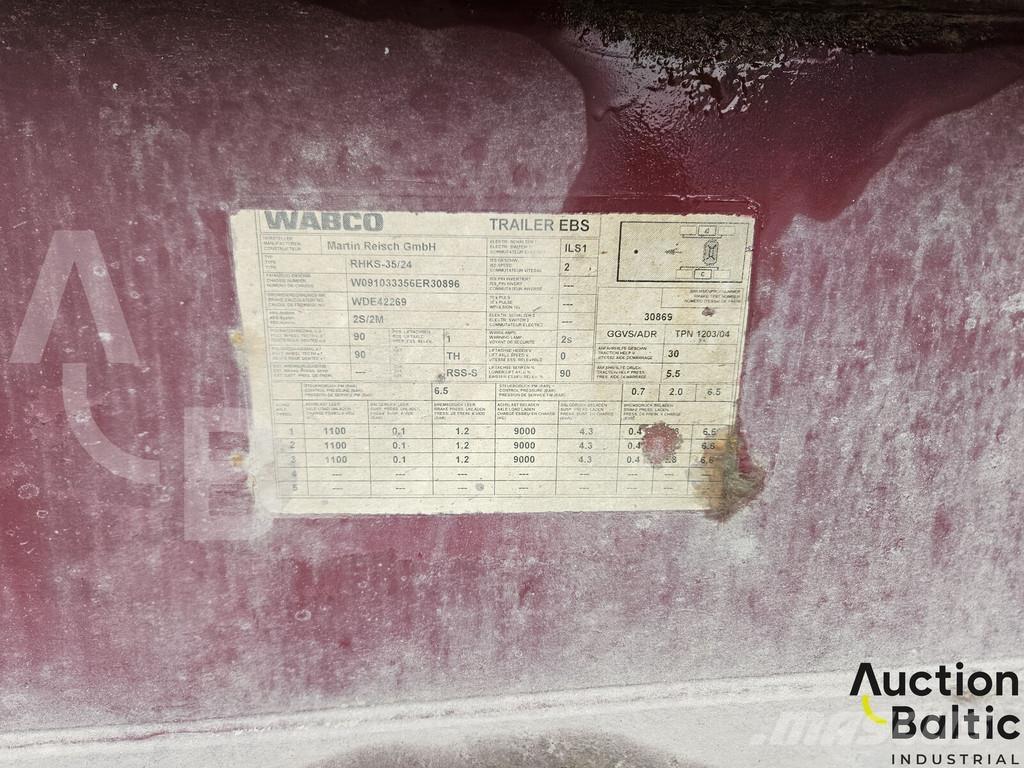 Reisch RHKS-35 Naczepy firanki