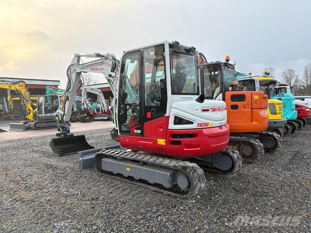 Takeuchi TB260 Minikoparki