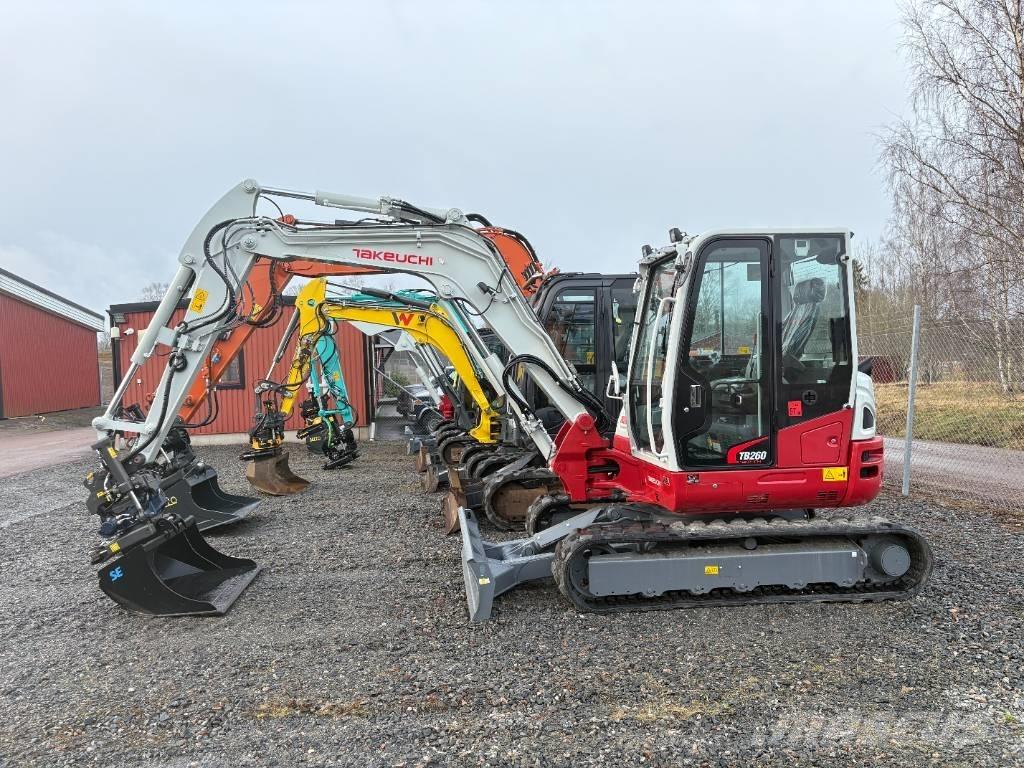 Takeuchi TB260 Minikoparki