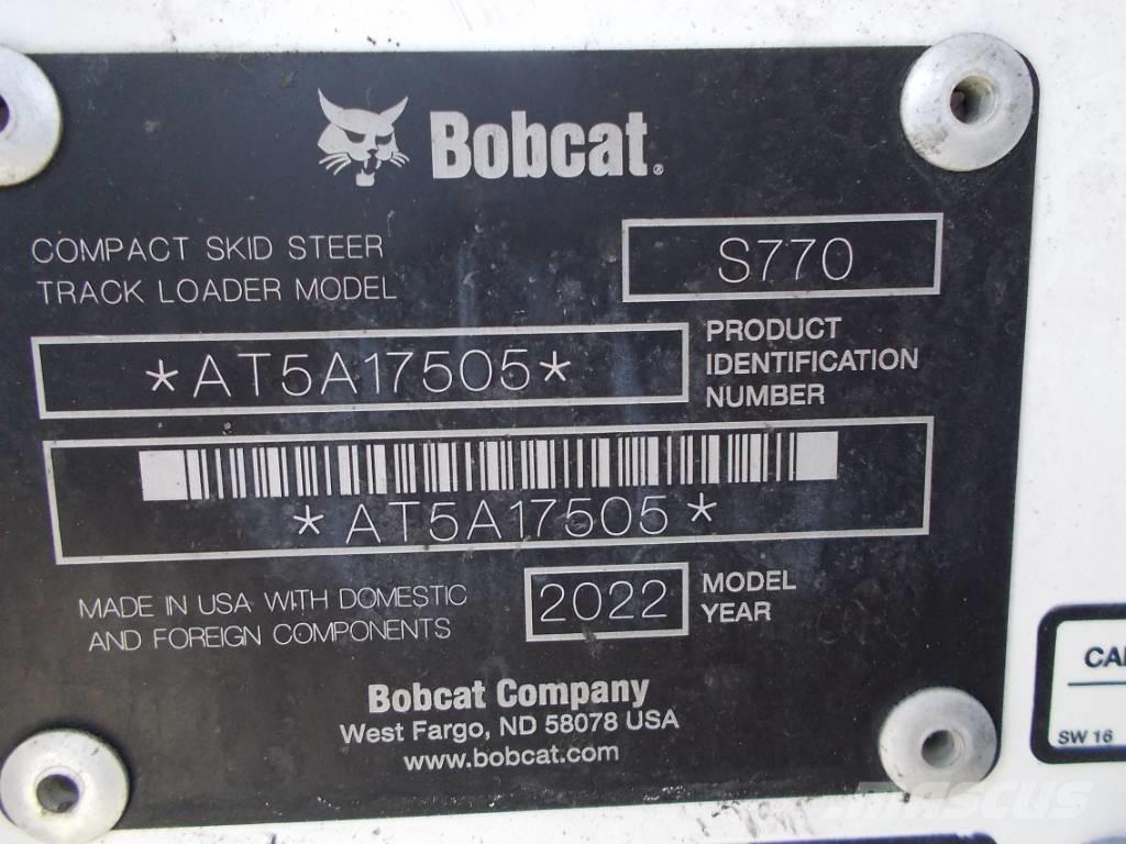 Bobcat S770 Ładowarki burtowe