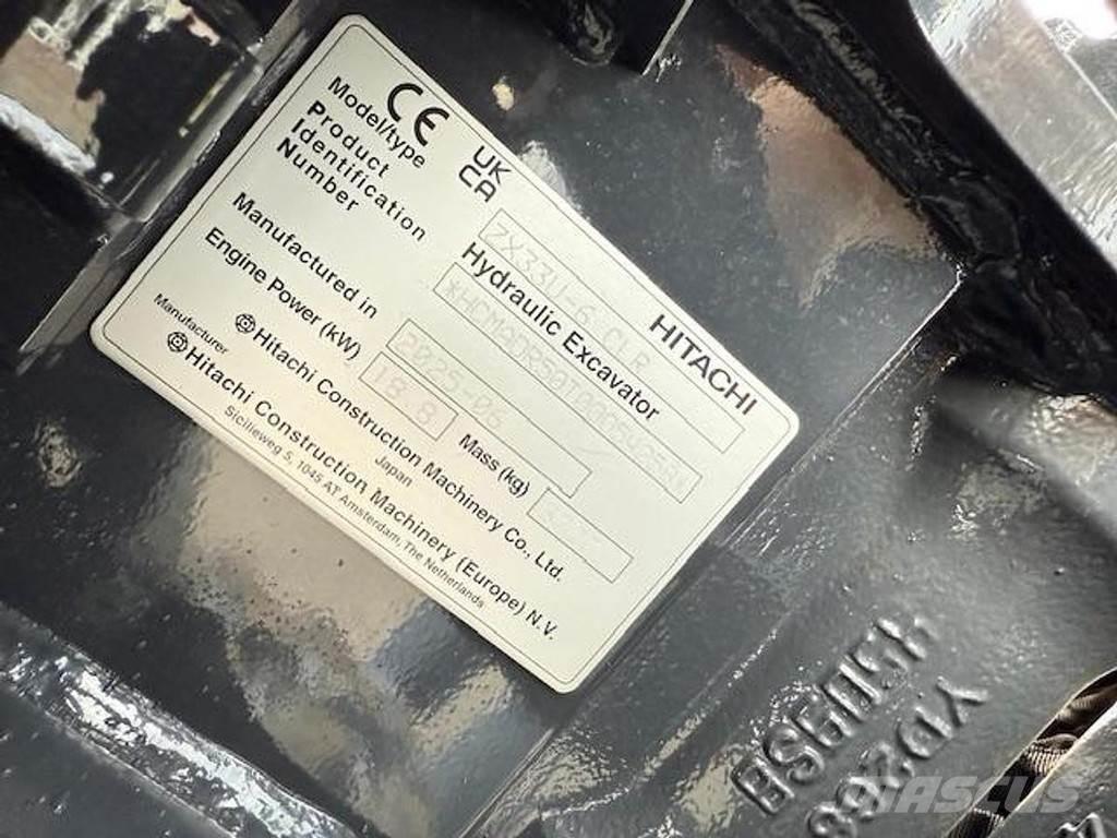 Hitachi ZX33U-6 Minikoparki