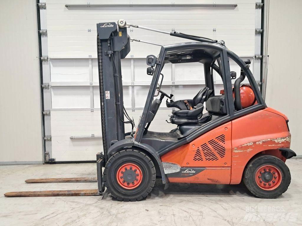 Linde H50T-02 Wózki LPG